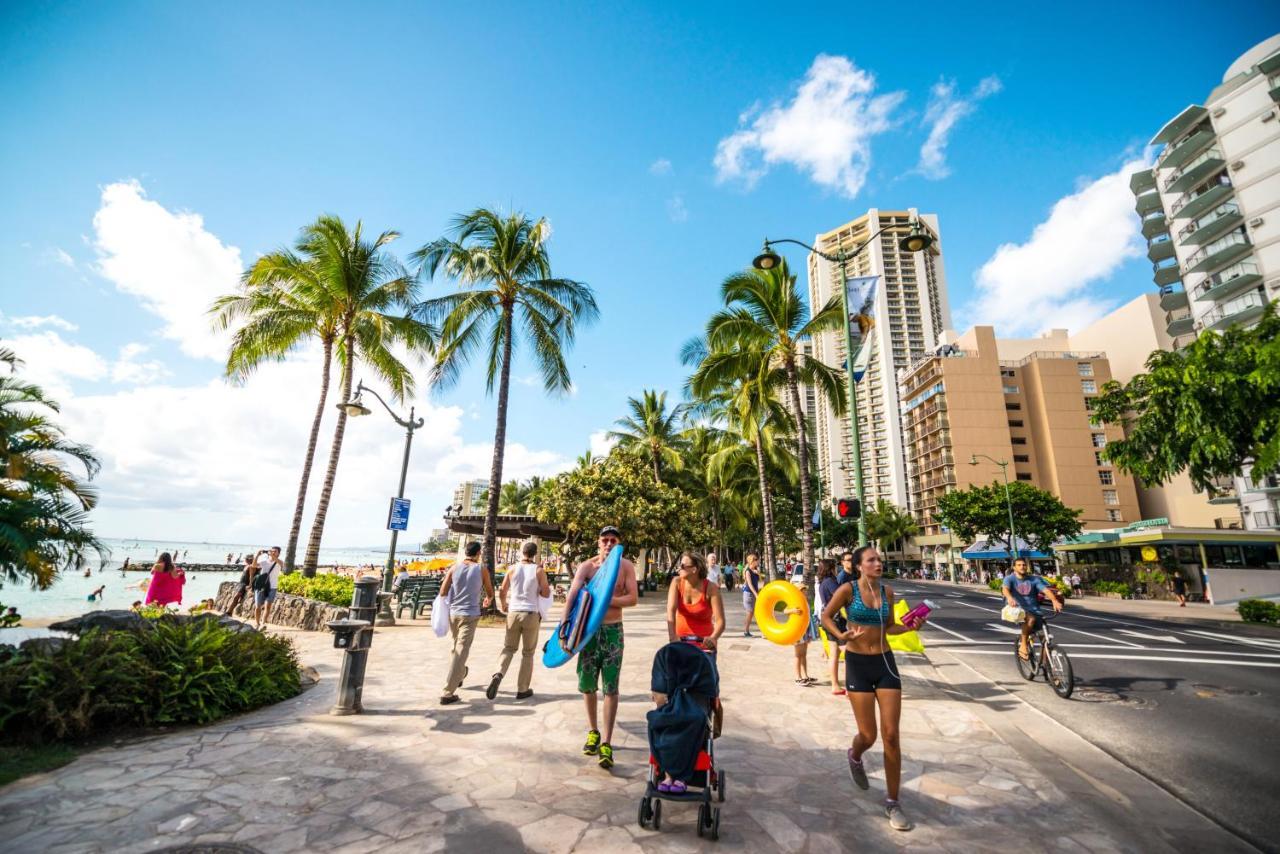 Beautifully Upgraded Studio Close To Waikiki Beach Lägenhet Honolulu Exteriör bild