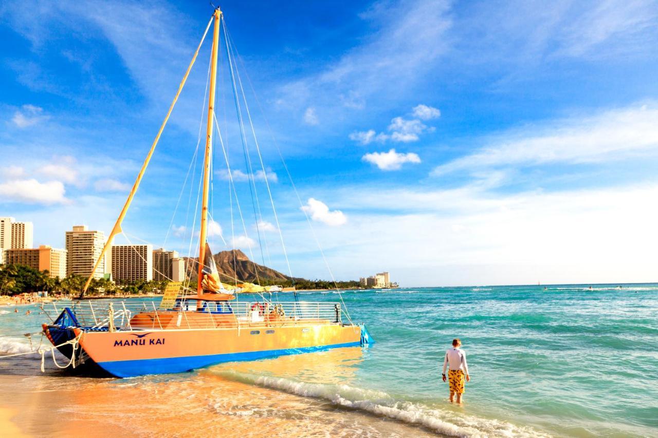 Beautifully Upgraded Studio Close To Waikiki Beach Lägenhet Honolulu Exteriör bild
